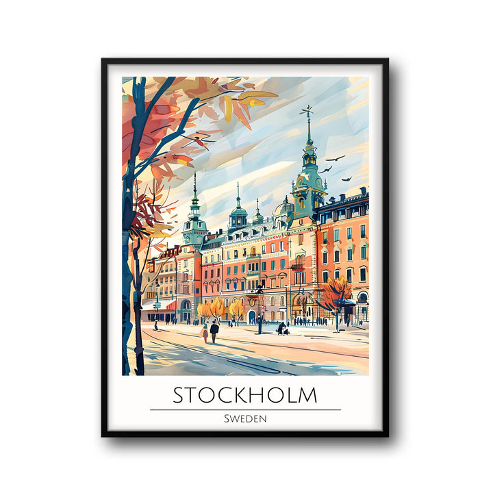 Stockholm - Cities Paintings