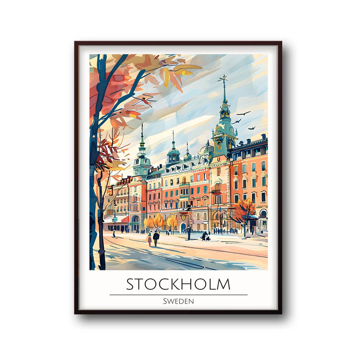 Stockholm - Cities Paintings