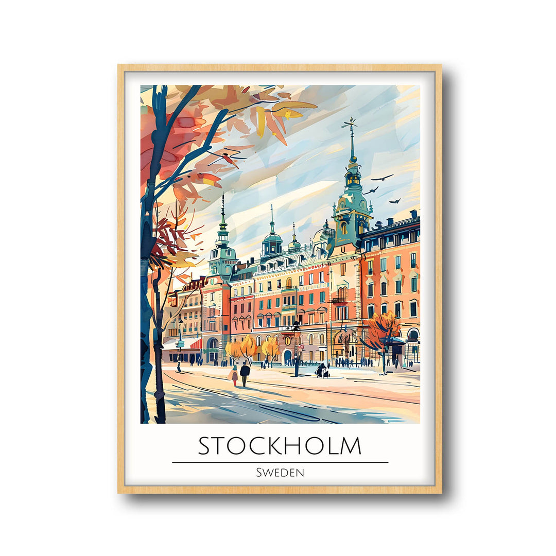 Stockholm - Cities Paintings