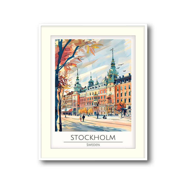 Stockholm - Cities Paintings