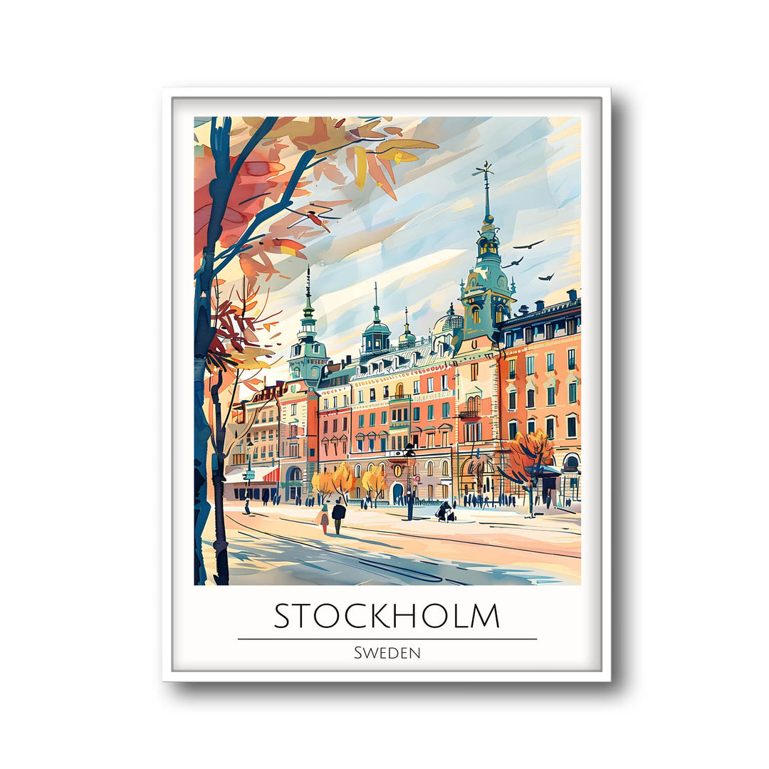 Stockholm - Cities Paintings