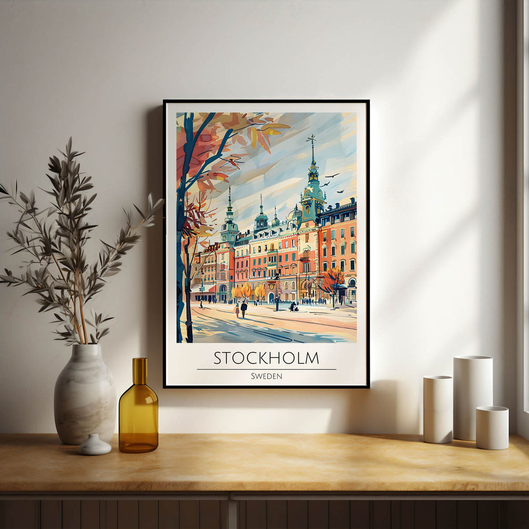 Stockholm - Cities Paintings