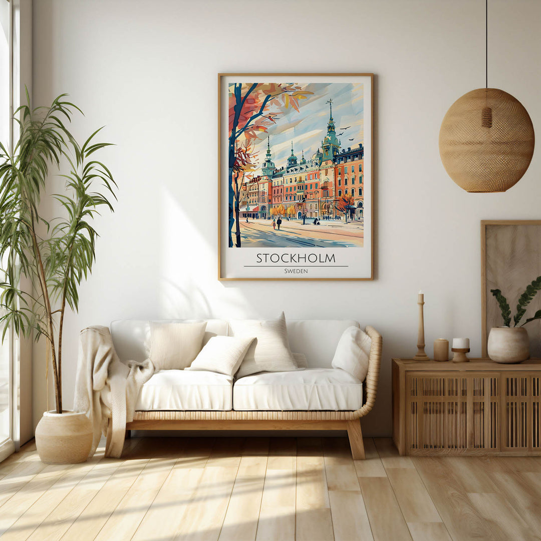 Stockholm - Cities Paintings