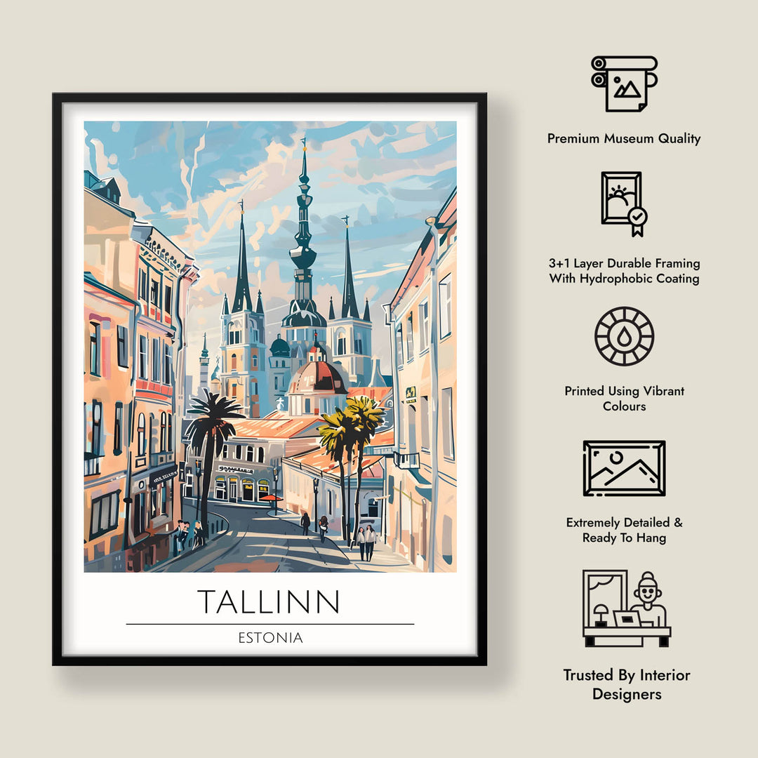 Tallinn - Cities Paintings