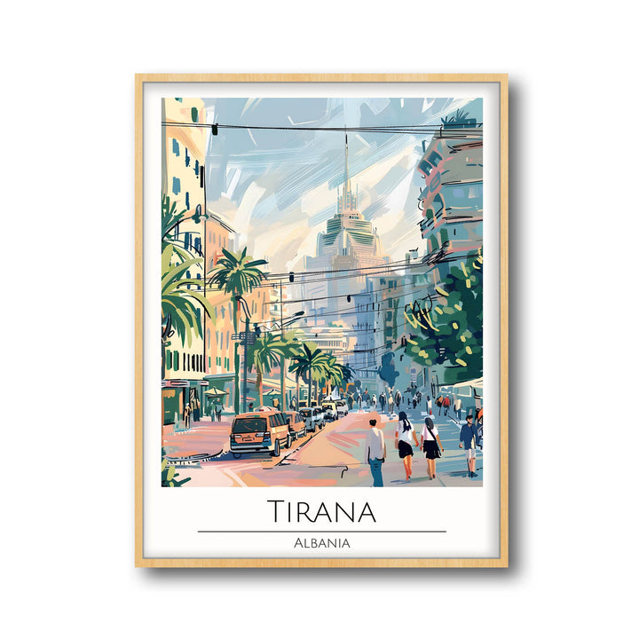 Tirana - Cities Paintings