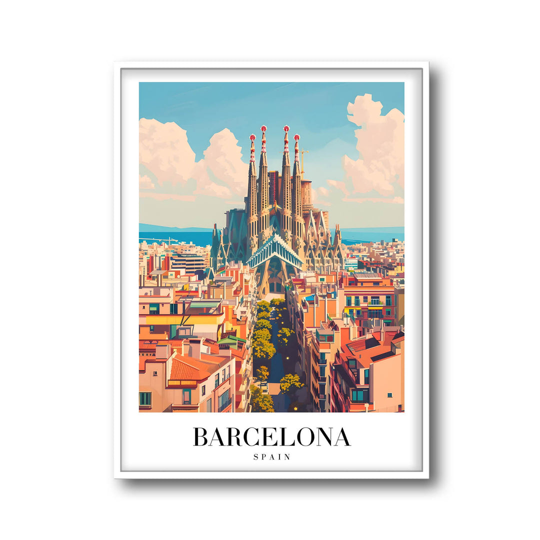 La Sagrada Familia | Barcelona - Cities Paintings