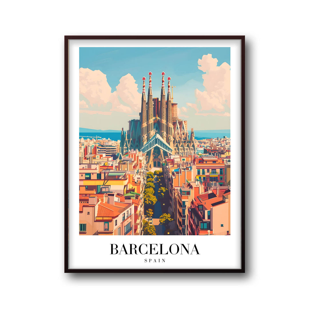 La Sagrada Familia | Barcelona - Cities Paintings