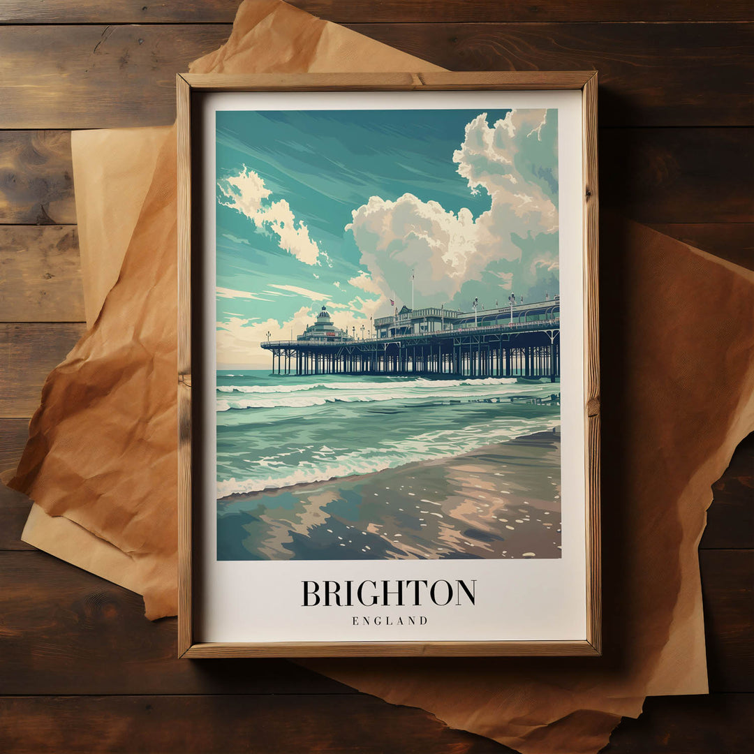 Brighton Beach - Cities Paintings