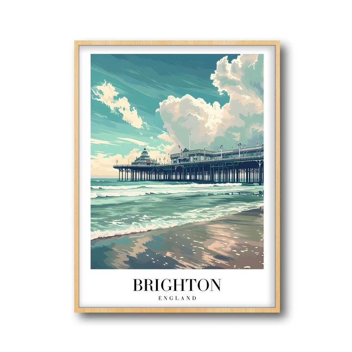 Brighton Beach - Cities Paintings