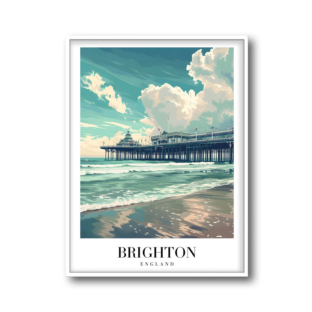 Brighton Beach - Cities Paintings