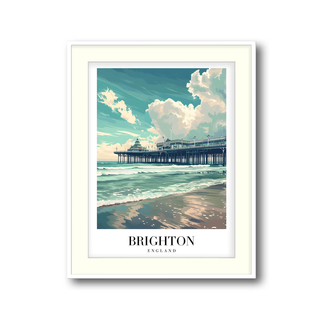 Brighton Beach - Cities Paintings