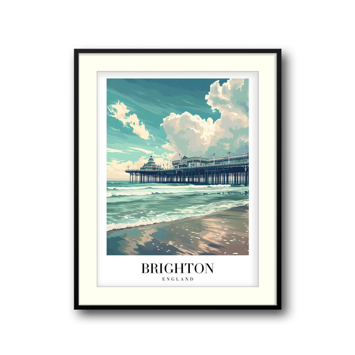 Brighton Beach - Cities Paintings