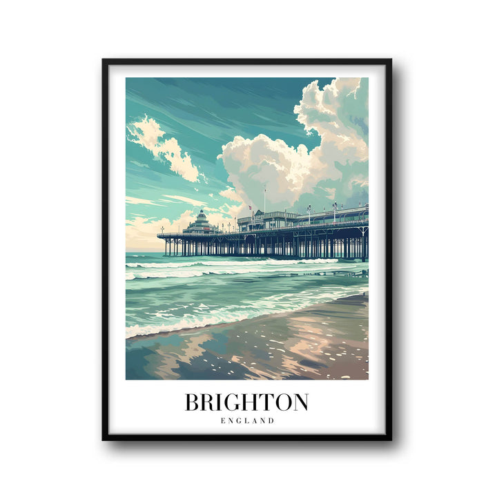 Brighton Beach - Cities Paintings