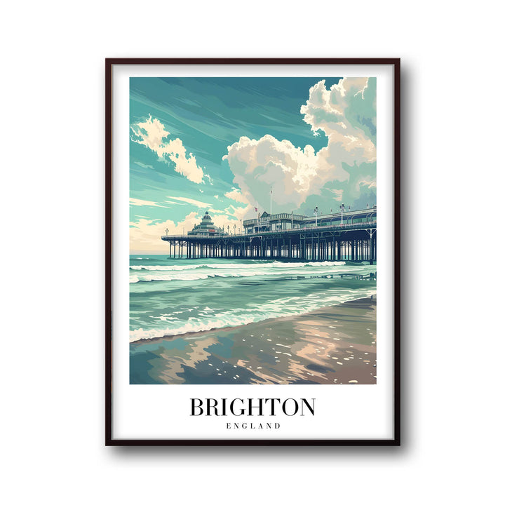 Brighton Beach - Cities Paintings