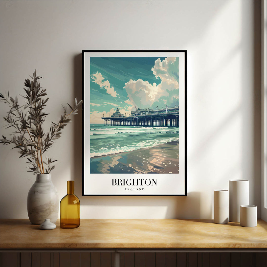 Brighton Beach - Cities Paintings