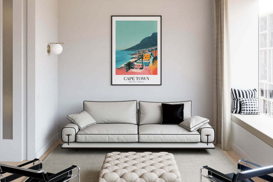 Cape Town Beach - Cities Paintings