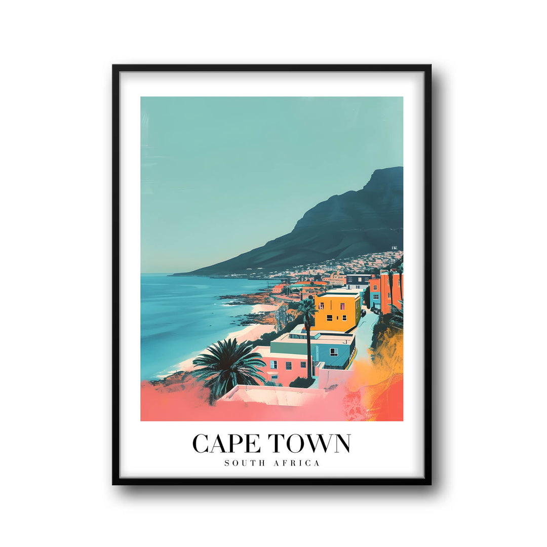 Cape Town Beach - Cities Paintings