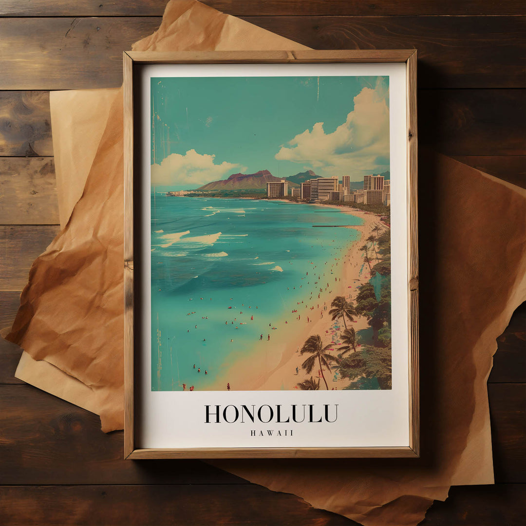 Honolulu - Cities Paintings