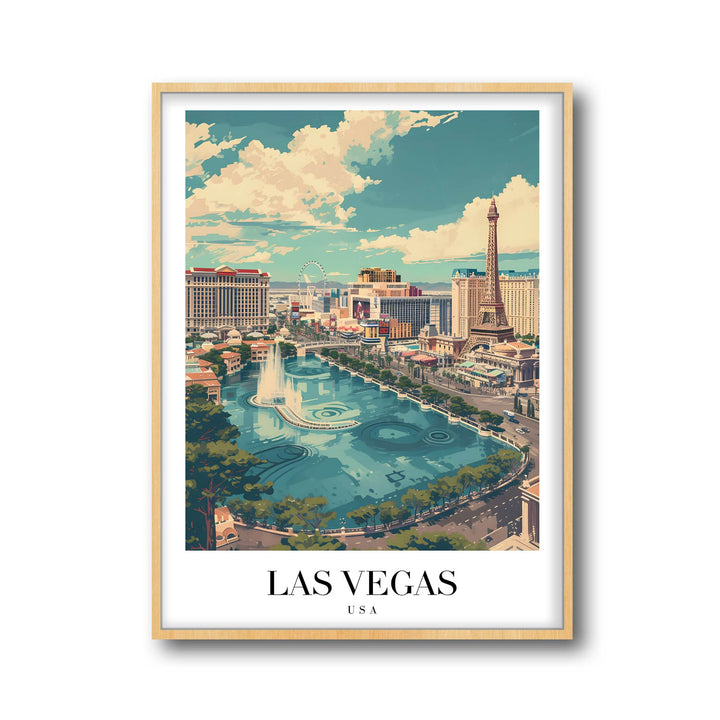 Bellagio Fountains | Las Vegas - Cities Paintings