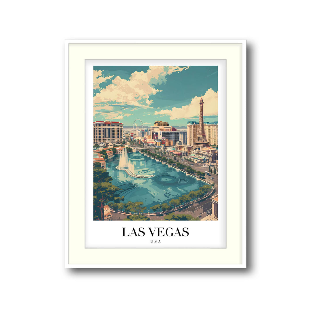 Bellagio Fountains | Las Vegas - Cities Paintings