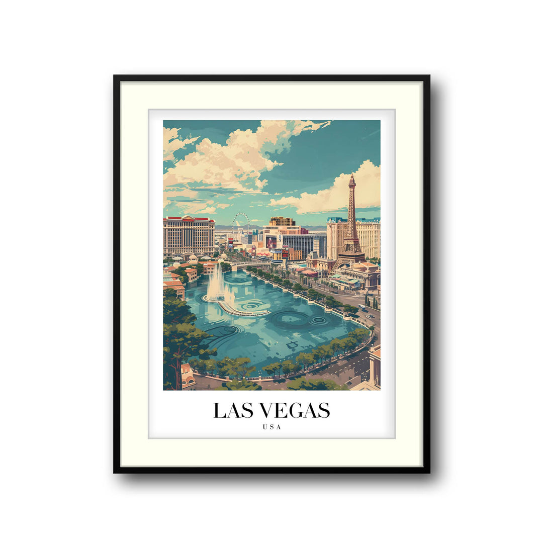 Bellagio Fountains | Las Vegas - Cities Paintings