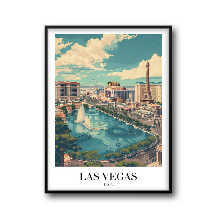 Bellagio Fountains | Las Vegas - Cities Paintings