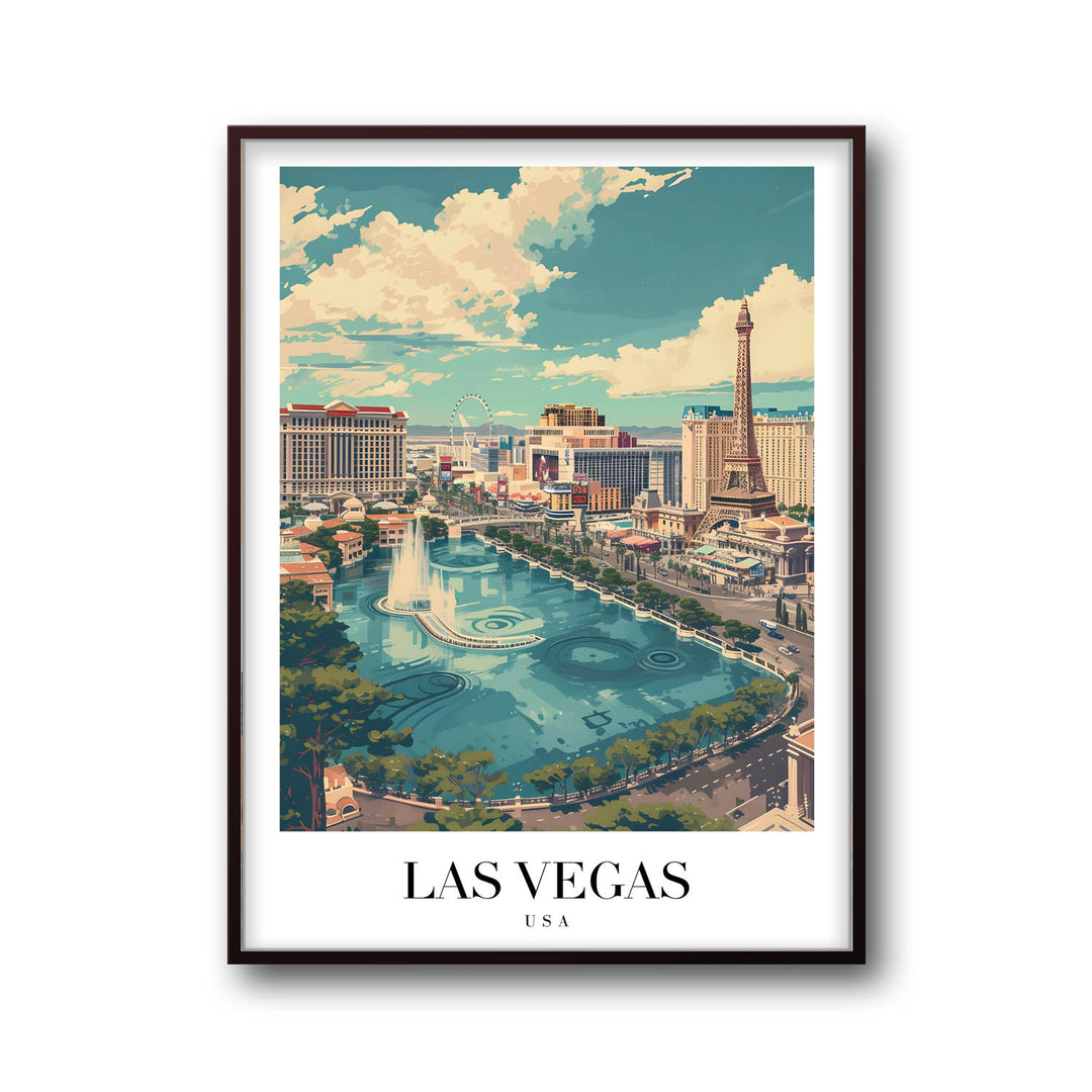 Bellagio Fountains | Las Vegas - Cities Paintings