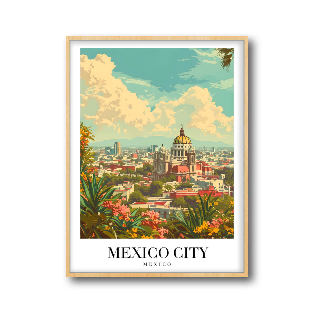 Mexico City - Cities Paintings