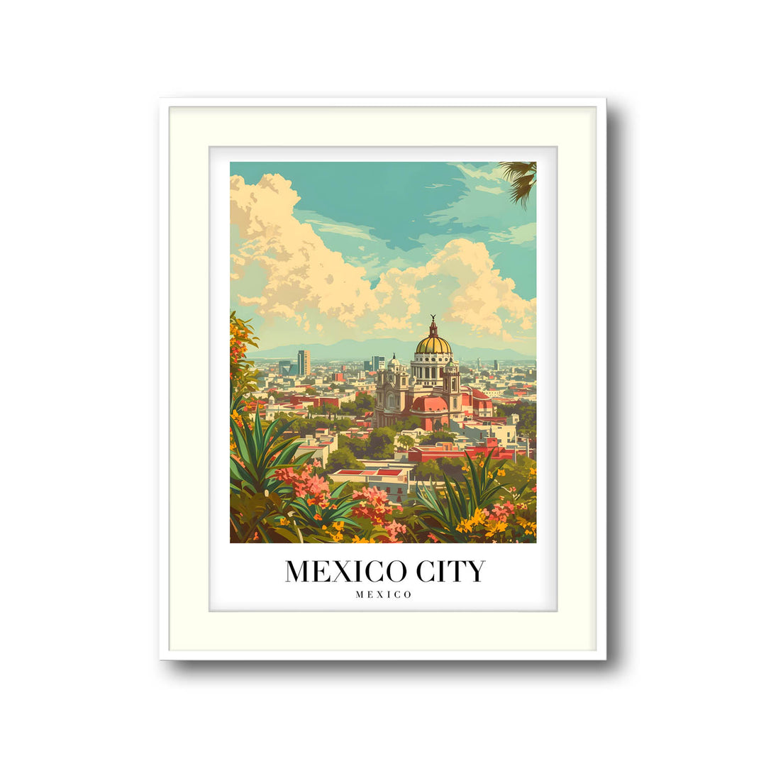 Mexico City - Cities Paintings