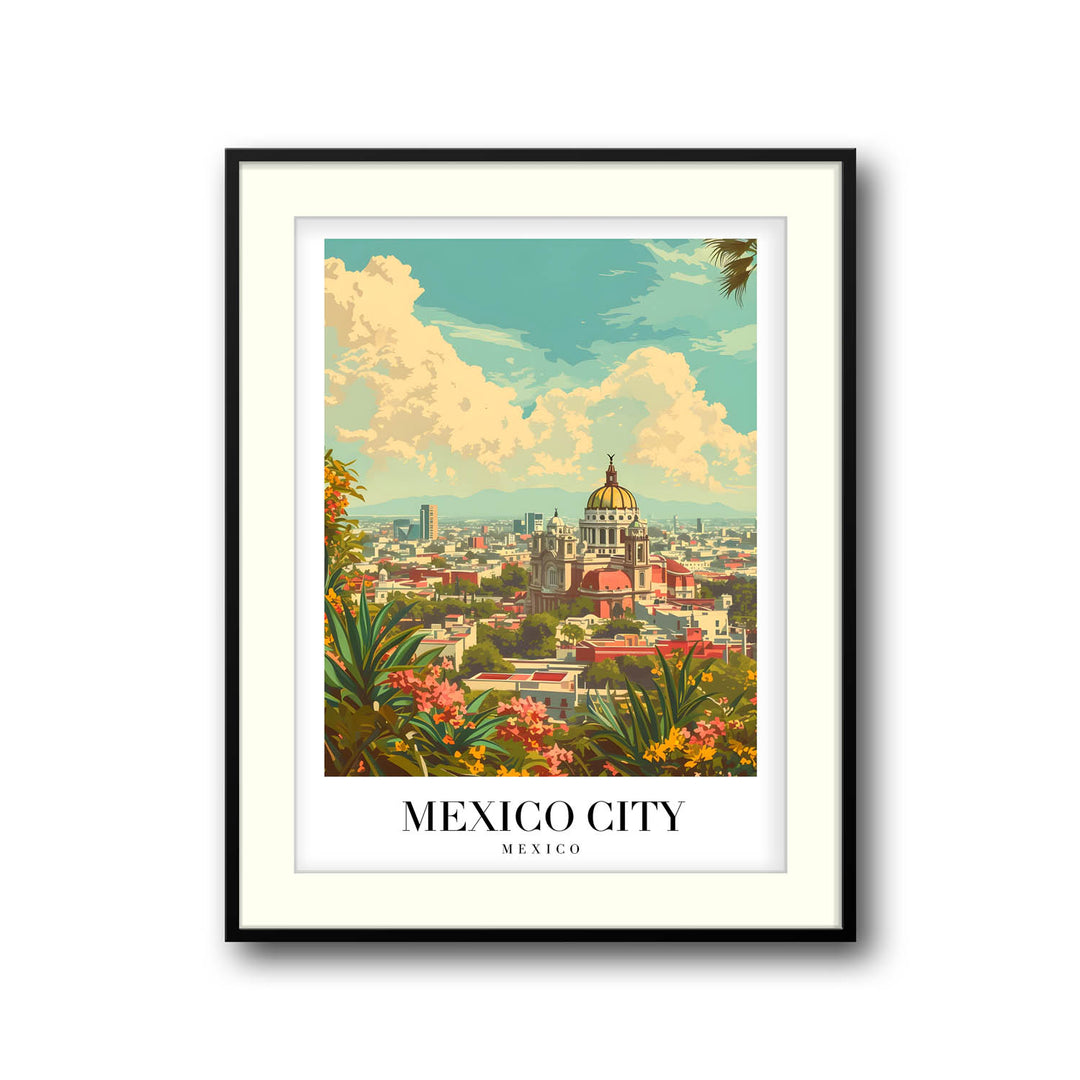 Mexico City - Cities Paintings