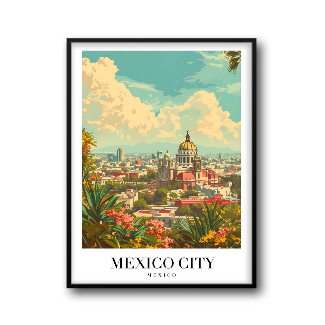 Mexico City - Cities Paintings