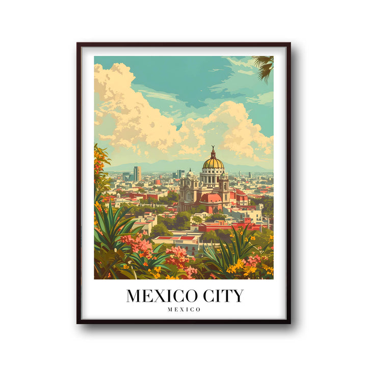 Mexico City - Cities Paintings