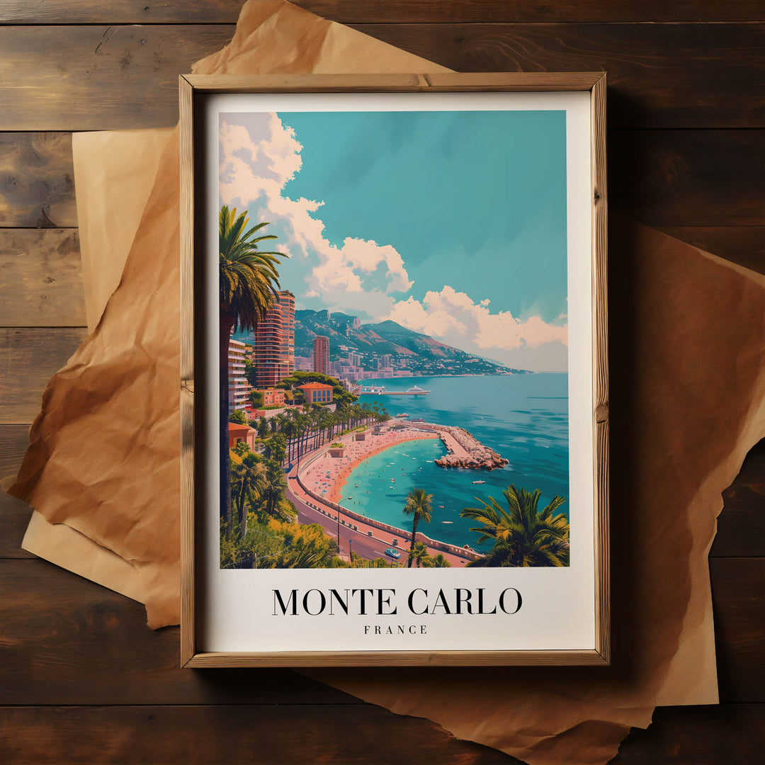 Monte Carlo Bay - Cities Paintings