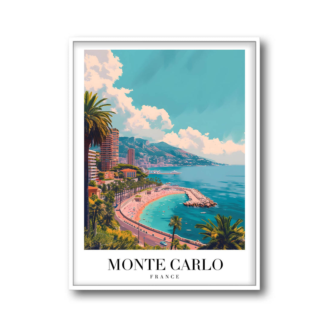 Monte Carlo Bay - Cities Paintings