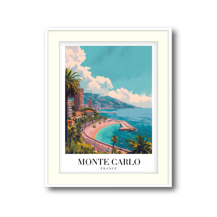 Monte Carlo Bay - Cities Paintings