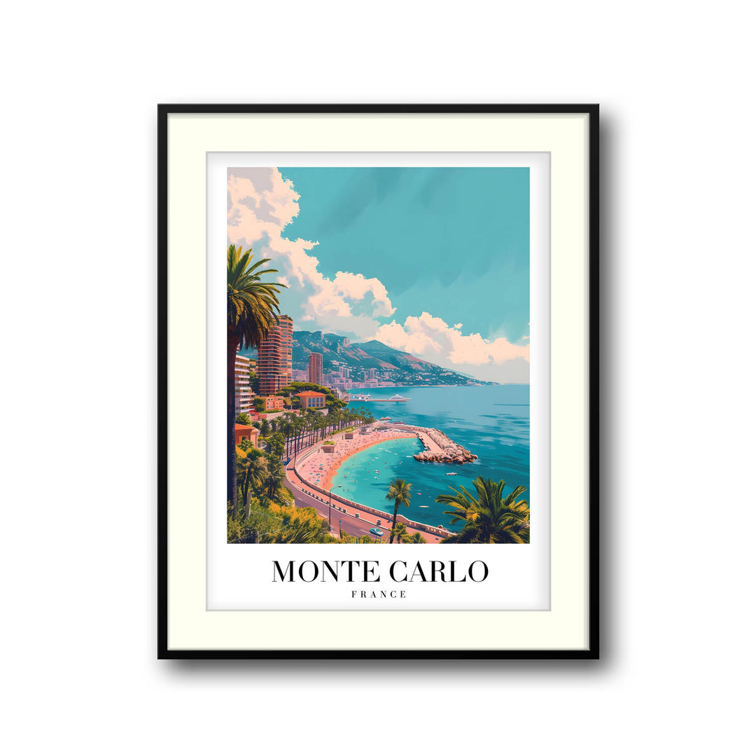 Monte Carlo Bay - Cities Paintings