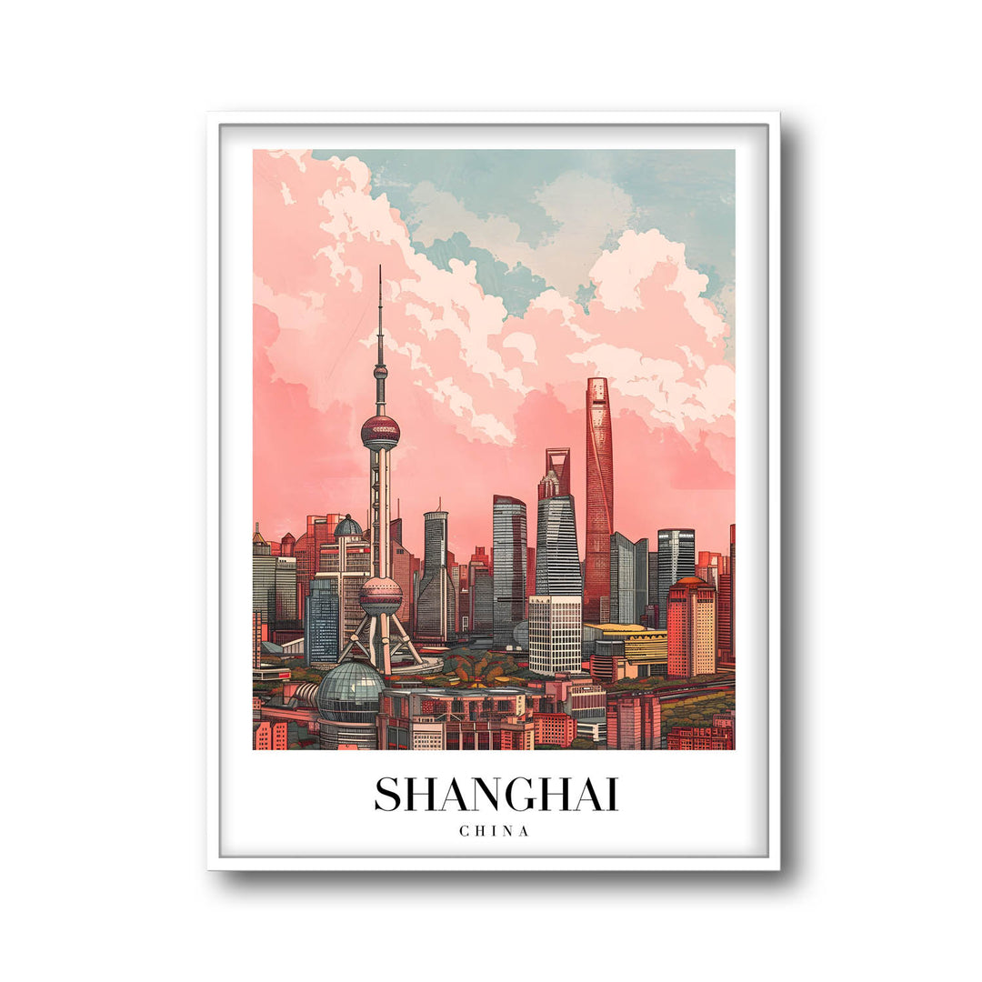 Shanghai Downtown - Cities Paintings