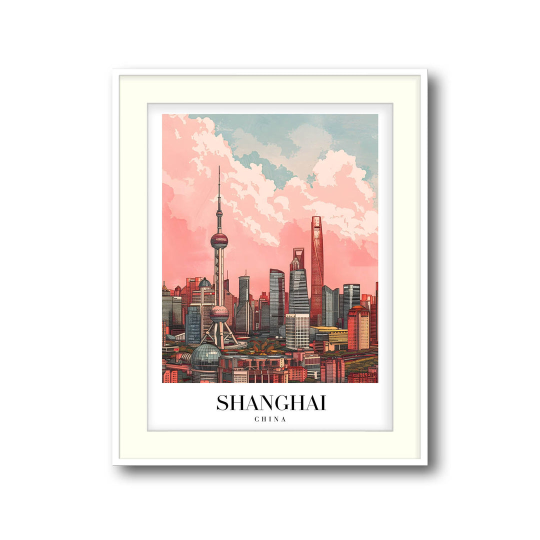 Shanghai Downtown - Cities Paintings