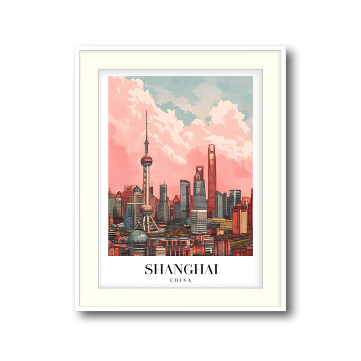 Shanghai Downtown - Cities Paintings