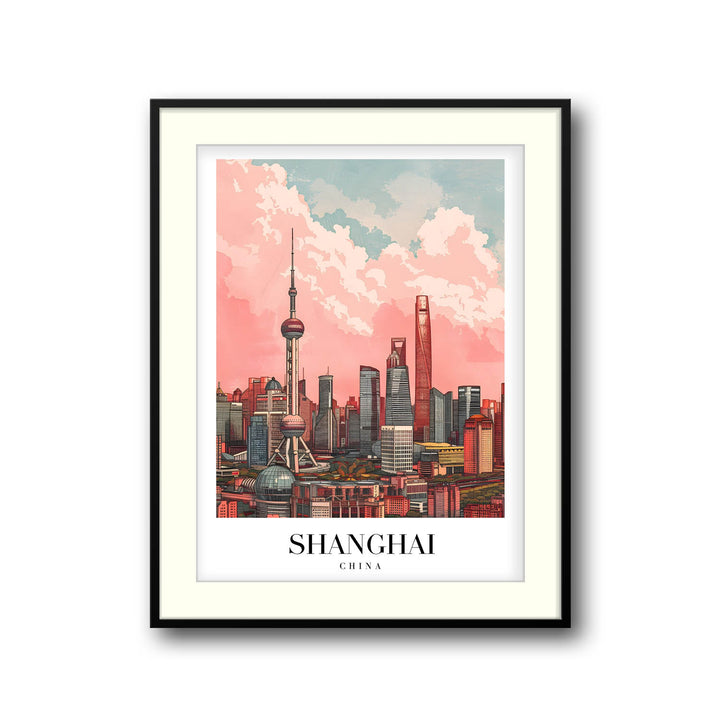 Shanghai Downtown - Cities Paintings