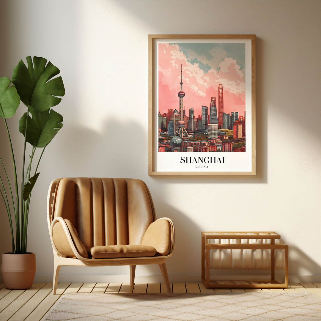 Shanghai Downtown - Cities Paintings