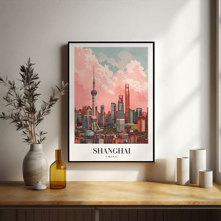 Shanghai Downtown - Cities Paintings