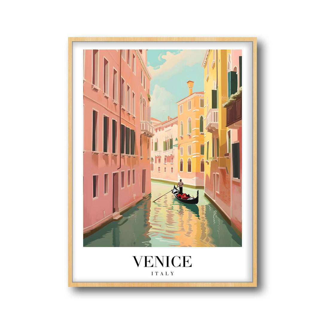 Gondola in Venice - Cities Paintings