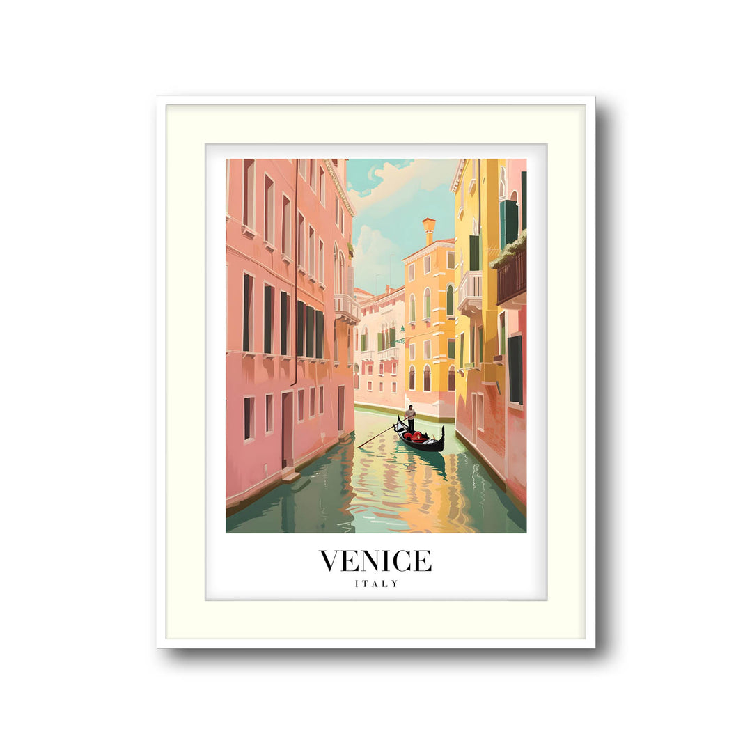 Gondola in Venice - Cities Paintings