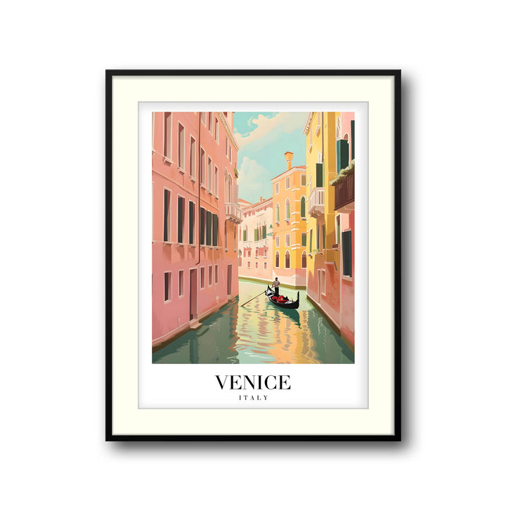 Gondola in Venice - Cities Paintings