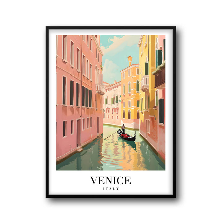 Gondola in Venice - Cities Paintings