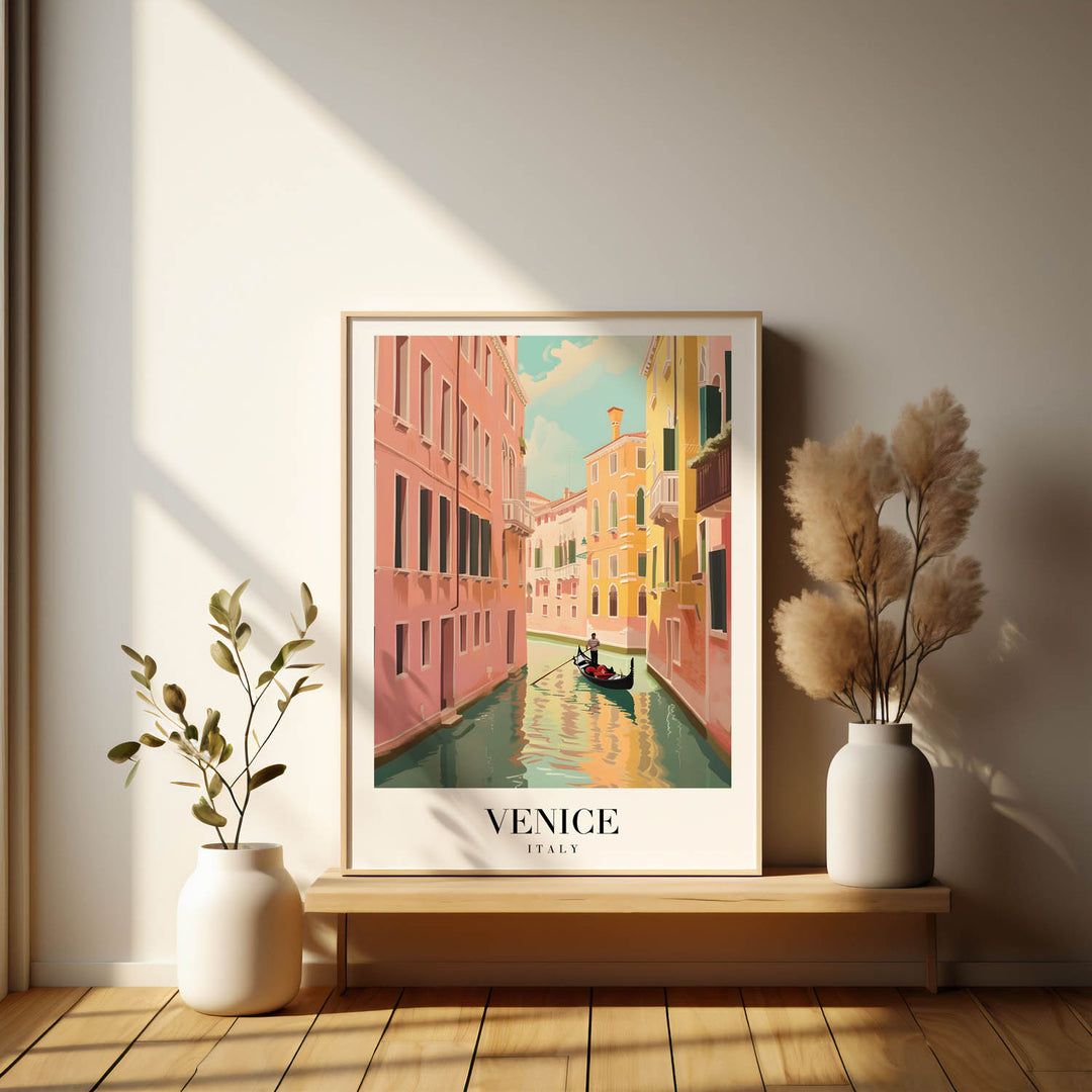 Gondola in Venice - Cities Paintings