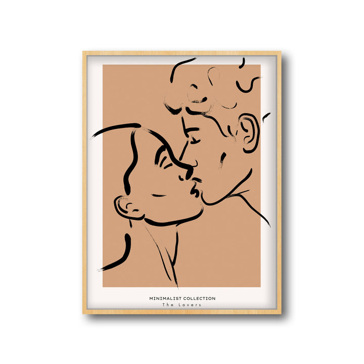 amanti art print - High-quality canvas print from Raremango