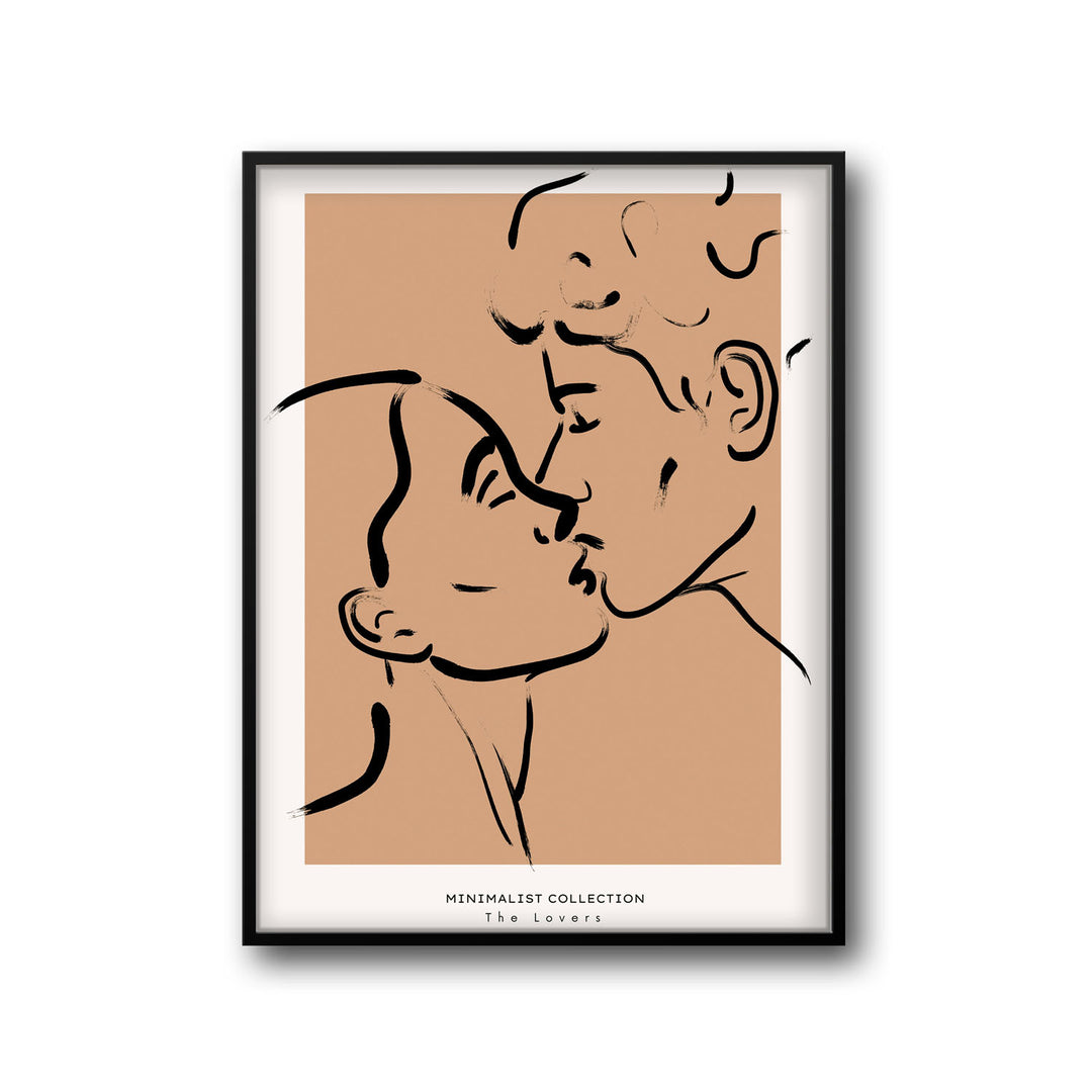 amanti art print - High-quality canvas print from Raremango