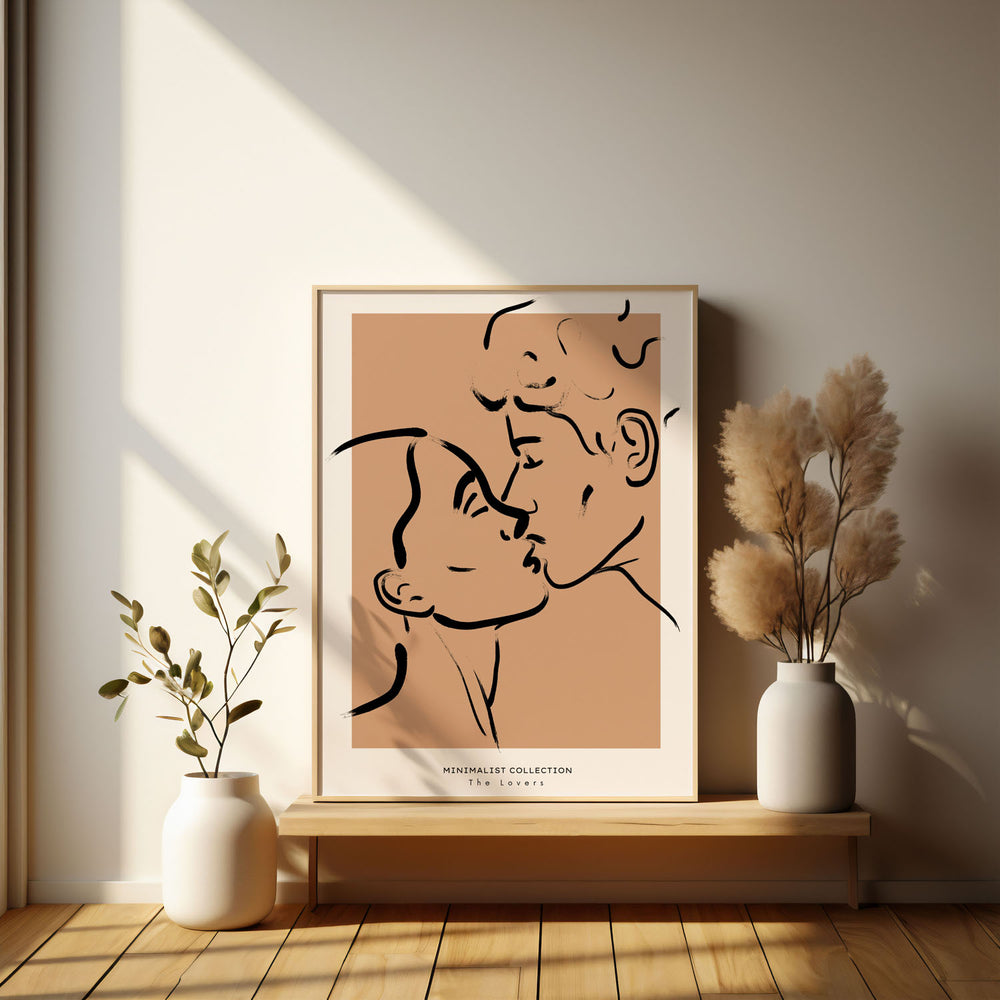 amanti art print - High-quality canvas print from Raremango